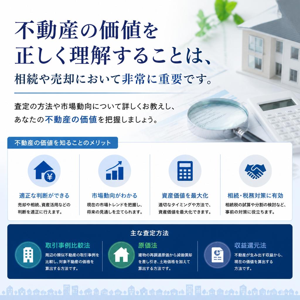 不動産評価のポイント