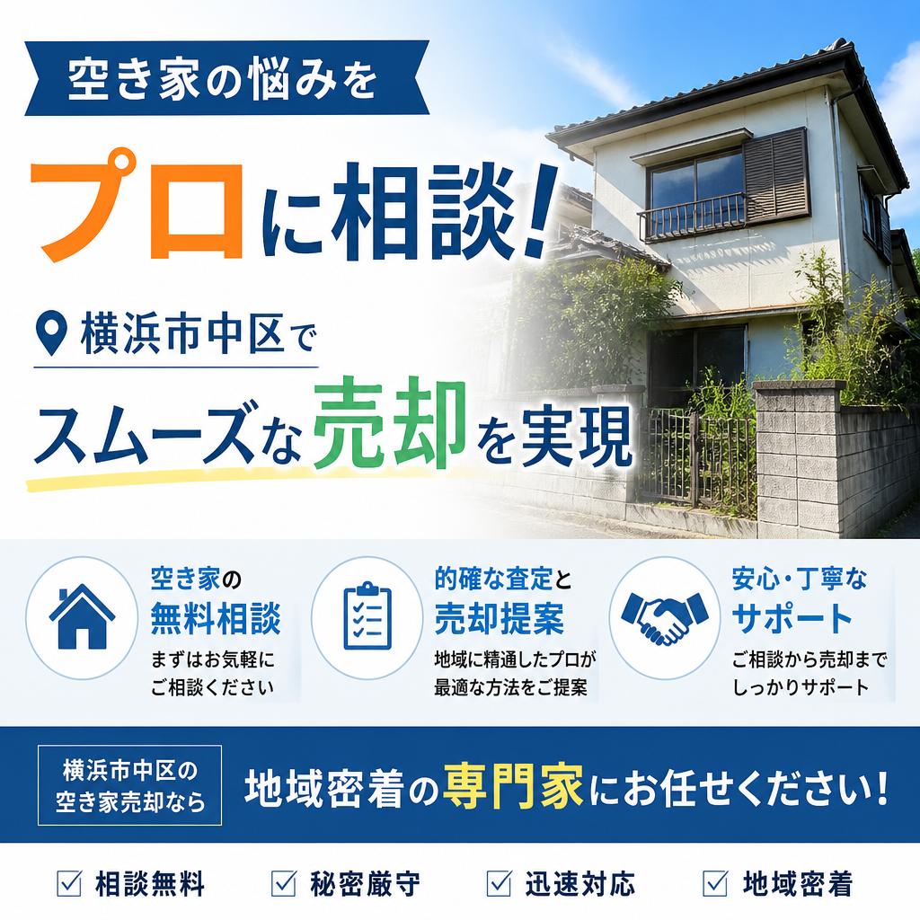 空き家の悩みをプロに相談！横浜市中区でスムーズな売却を実現